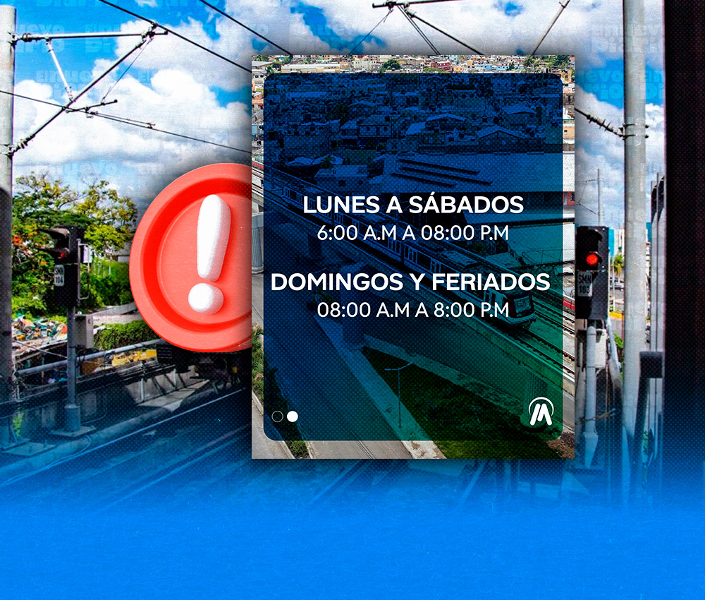 Extienden horario gratuito del Metro Línea 2C en Los Alcarrizos