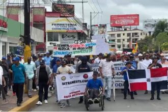 Sindicatos protestan en RD contra reforma a la cesantía laboral