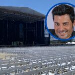 Concierto de Chayanne en Santo Domingo sigue pese a lluvias