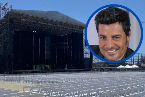 Concierto de Chayanne en Santo Domingo sigue pese a lluvias