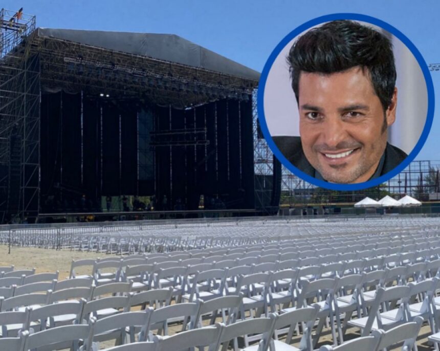 Concierto de Chayanne en Santo Domingo sigue pese a lluvias