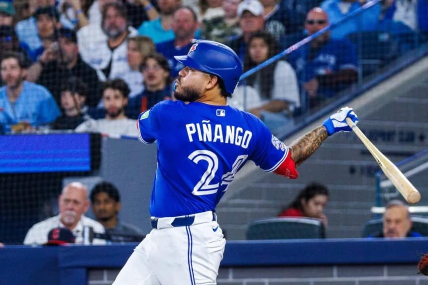Yohendrick Piñango brilla como primer bate de Toronto ante Rays