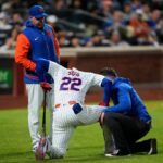 Juan Soto sale lesionado del Mets vs. Tigres por golpe en el pie