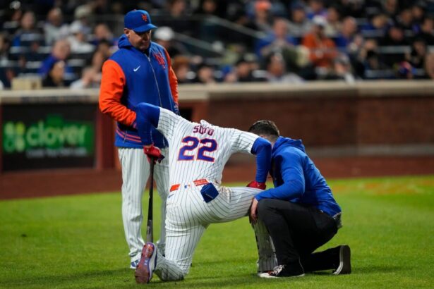 Juan Soto sale lesionado del Mets vs. Tigres por golpe en el pie