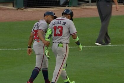Ronald Acuña Jr. fuera 10 días por lesión en los Atlanta Braves