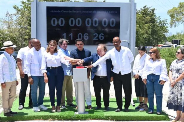 Inician obras para mejorar acceso turístico a playa Caleta, La Romana