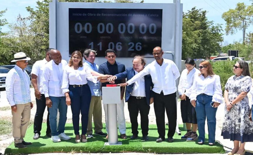 Inician obras para mejorar acceso turístico a playa Caleta, La Romana