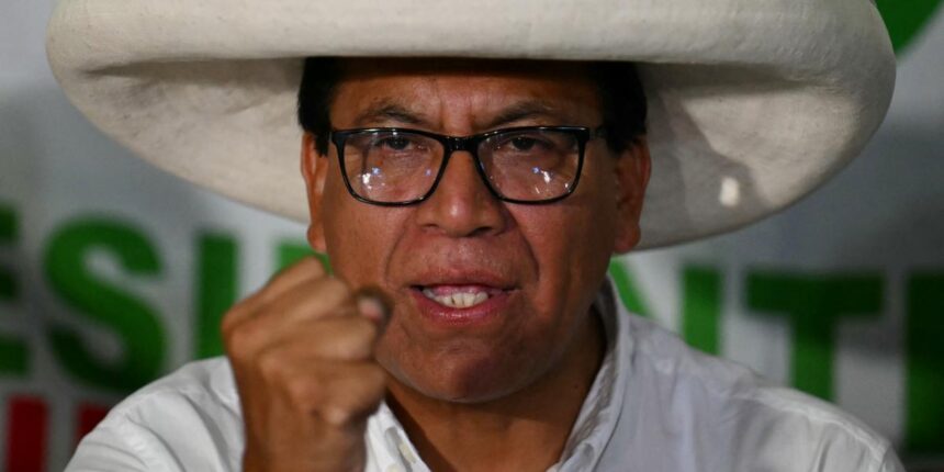 Roberto Sánchez rechaza resultados y denuncia fraude en Perú