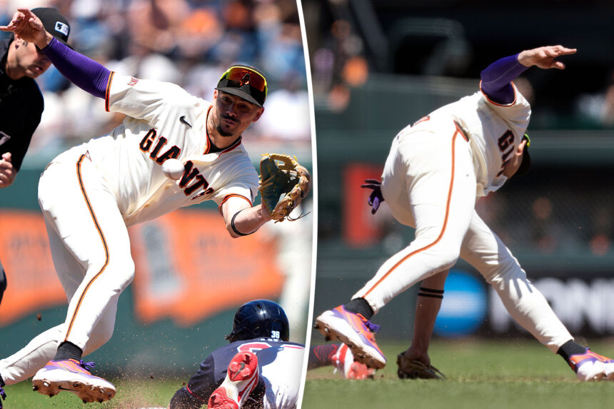 Willy Adames sale lesionado de Giants por espasmos en la espalda