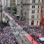 Knicks celebran histórico título NBA con desfile en Manhattan