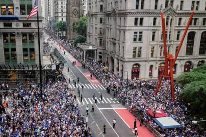 Knicks celebran histórico título NBA con desfile en Manhattan